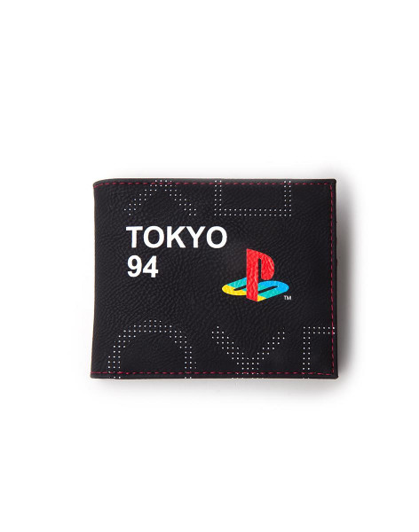 Sony - Playstation Men's Bifold Wallet Black