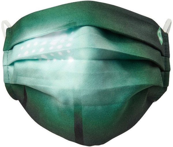 SV Werder Bremen Maske Flutlicht Fussball Grün