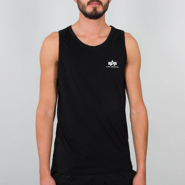 Alpha Industries Small Logo Tank T-Shirt / Unisex Black