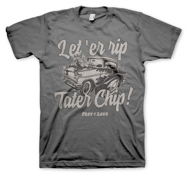 Fast N' Loud Let 'er Rip Tater Chip T-Shirt DC-1-FL005-H82-9