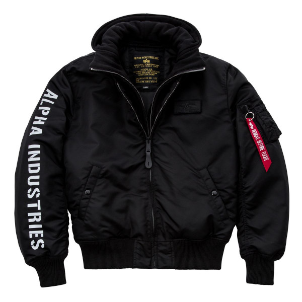 Alpha Industries MA-1 D-Tec SE Jacke Black/Reflective