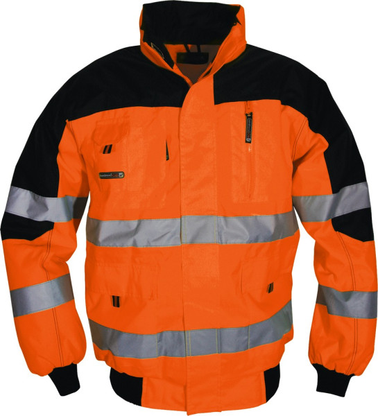 Terratrend Job Warnschutz Pilotenjacke Orange