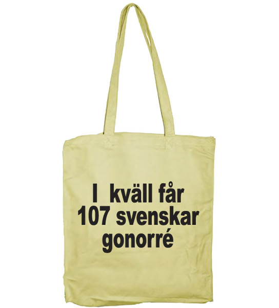 Hybris Ikvall Far 107 Svenskar Gonorre Tote Bag SH-4-10146-H2-2