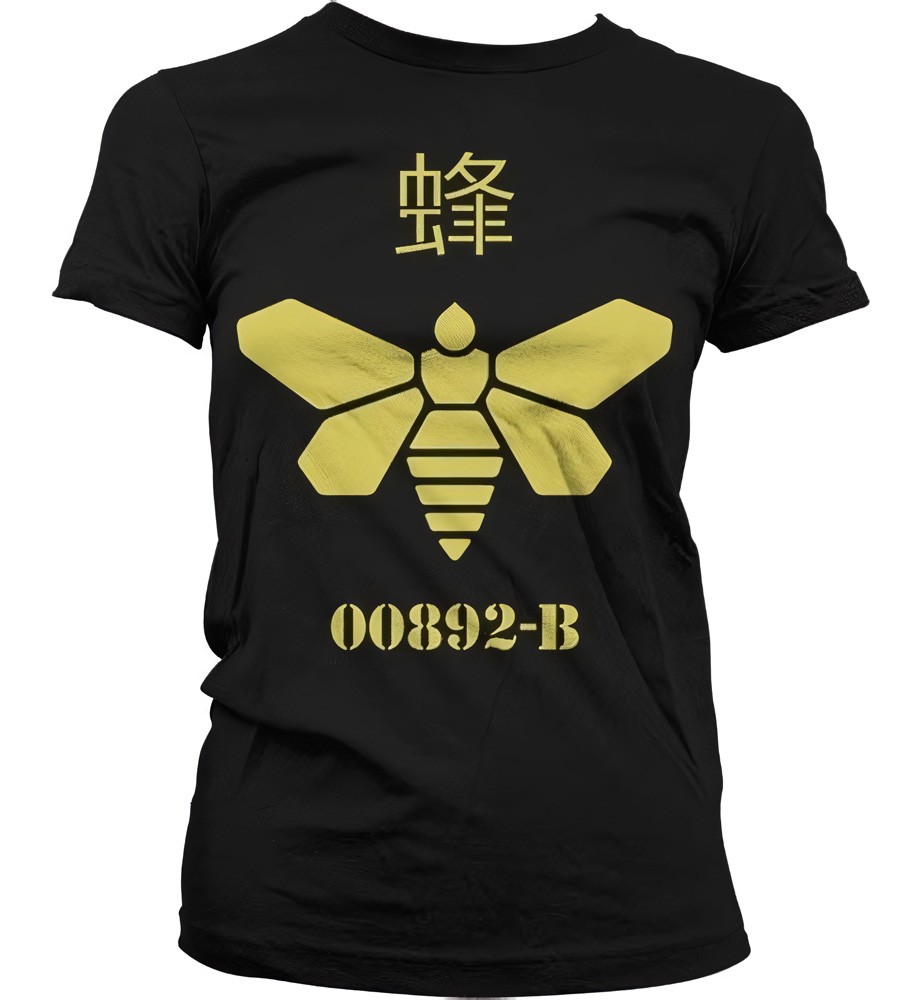 Breaking Bad Methlamine Barrel Bee Girly T-Shirt Damen Schwarz - Damen