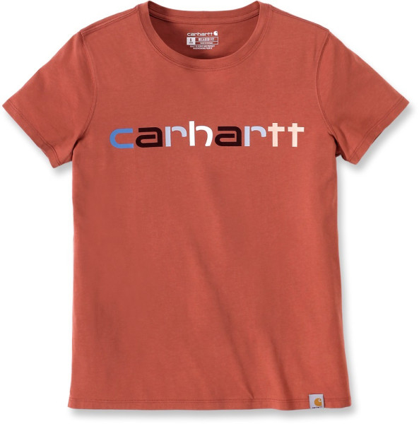 Carhartt Damen Lightweight S/S Graphic T-Shirt Terracotta