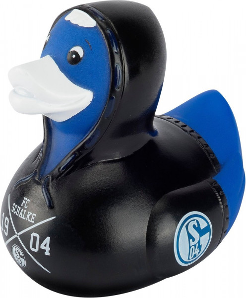 FC Schalke 04 S04 Badeente Hoodie Fußball Blau/Schwarz