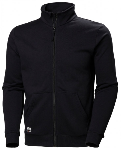 Helly Hansen Hoodie / Sweatshirt 79212 Manchester Zip Sweatershirt 990 Black