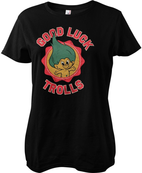 Good Luck Trolls Damen T-Shirt Girly Tee UV-5-GLT001-H73-10