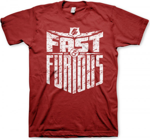 Fast & Furious Est. 2007 T-Shirt Tango-Red