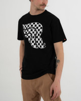 Riding Culture by Rokker T-Shirt Checkerboard Black