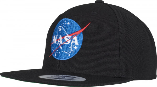 YUPOONG Inc. Cap NASA Snapback Cap in Black