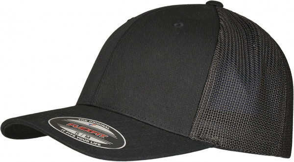 Flexfit Cap Trucker Recycled Mesh Black