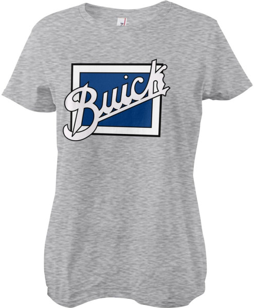 Buick Damen T-Shirt Wordmark Logo Girly Tee GM-5-BUICK006-H58-10