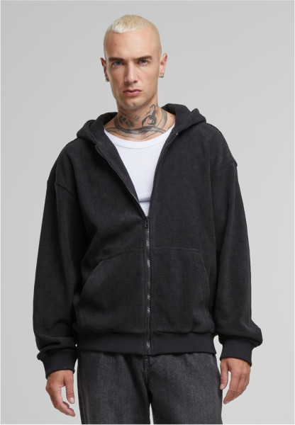 Urban Classics Jaquard Velvet Zip-Hoody TB7303