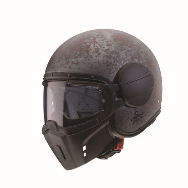 Caberg Motorrad Helm Jethelm Ghost Rusty Gray