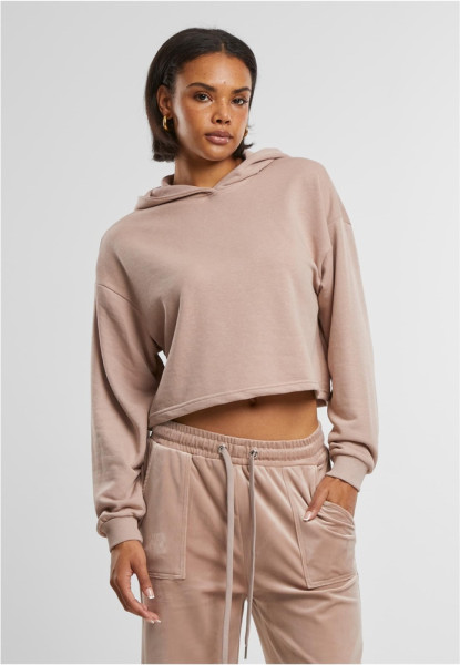 Urban Classics Damen Ladies Oversized Cropped Light Terry Hoodie TB6854