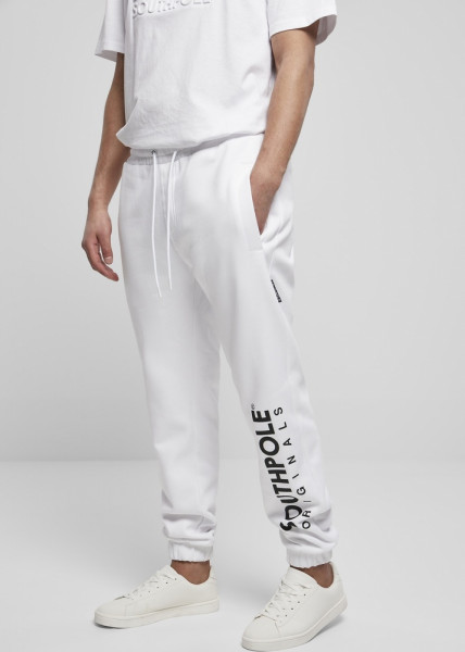 Southpole Trainingshose Basic Sweat Pants White