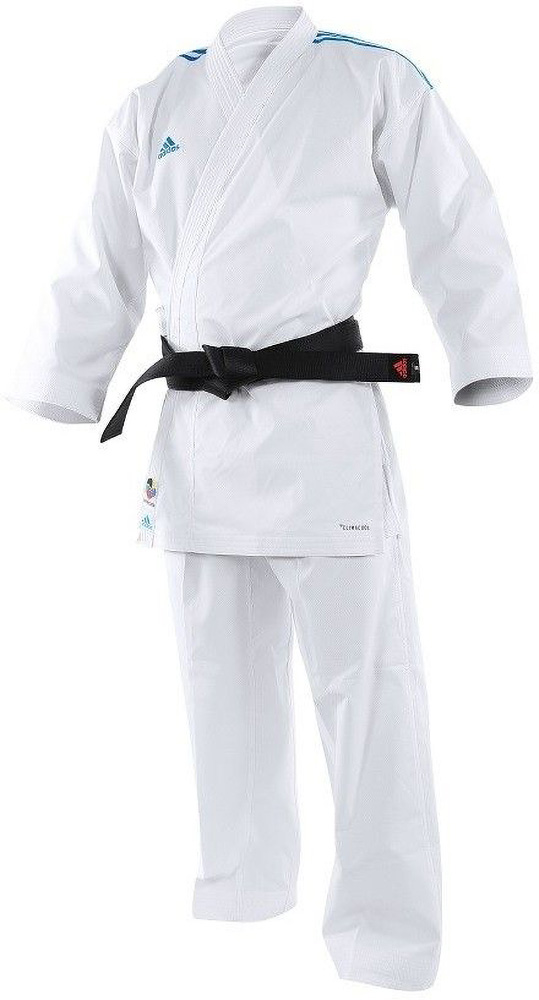 adidas Karate Anzug Adilight Weiß / Blau - Herren / Unisex