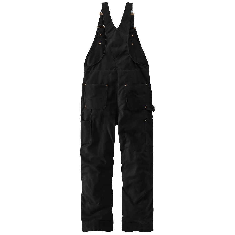 Carhartt Latzhose Firm Duck Insulated Bib Overall Black