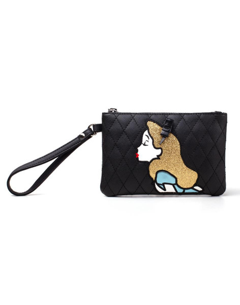 Disney Alice In Wonderland Alice Ladies Pouch Wallet Black