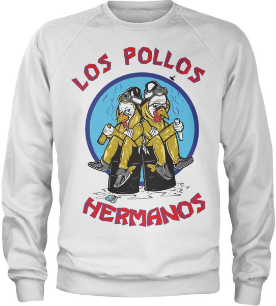 Breaking Bad Walter & Jesse Hermanos Sweatshirt White