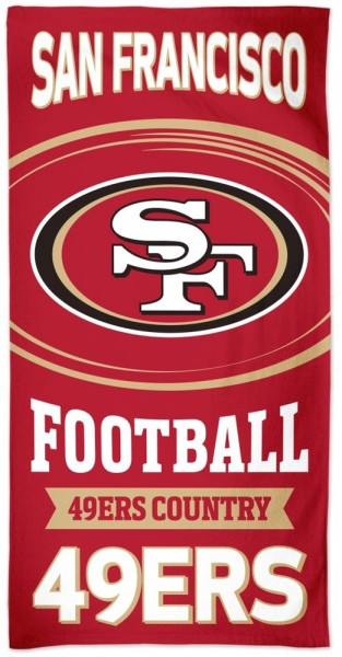 San Francisco 49ers Strandtuch '21 American Football