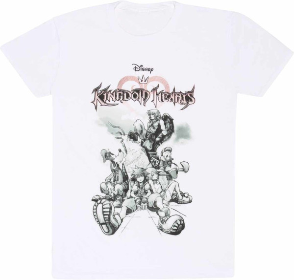 Disney Kingdom Hearts - Skyline Damen T-Shirt