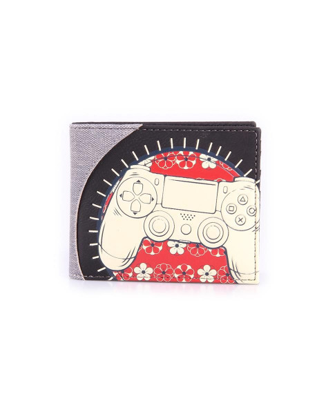 Sony - PlayStation - Biker Bifold Wallet Multicolor