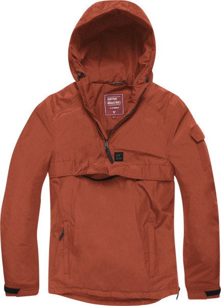 Vintage Industries Windbreaker Wallace Anorak Orange