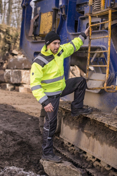 Terrax Workwear Piloten Warnschutzjacke Gelb