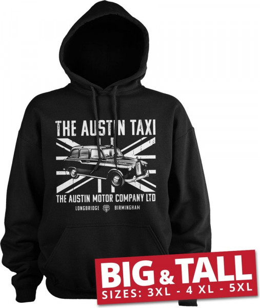 Austin Healey The Austin Taxi Big & Tall Hoodie Black