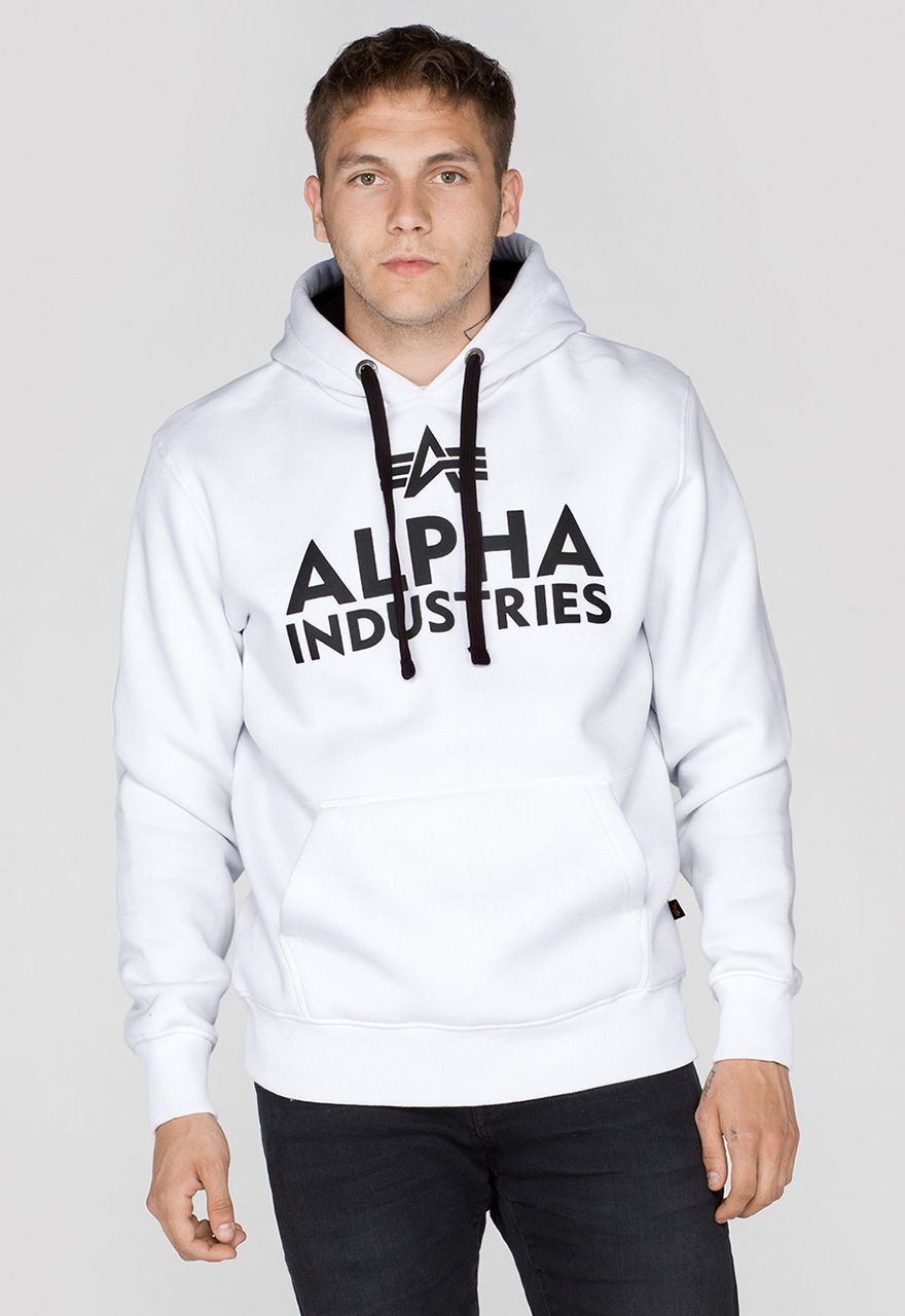 Alpha Industries Foam Print Hoody Hoodies / Sweatshirts Schwarz - Herren / Unisex