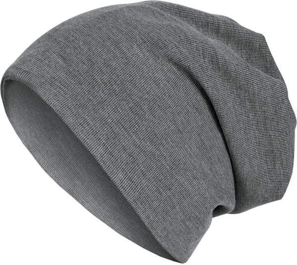 MSTRDS Beanie Rib 2in1 Beanie H.Charcoal