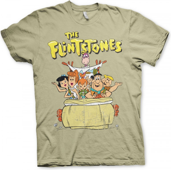 The Flintstones T-Shirt Khaki