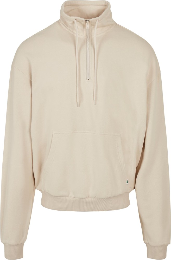 Urban Classics Organic Drawstring Troyer Softseagrass - Herren / Unisex