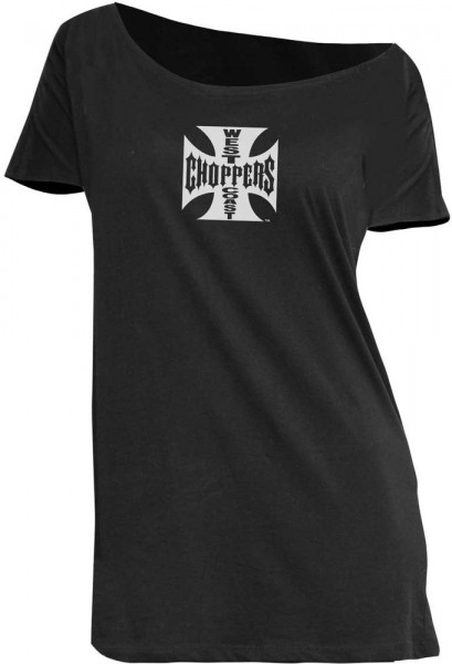 WCC West Coast Choppers Ladys T-Shirt Callisto Black