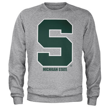 Michigan State University Michigan State S-Mark Sweatshirt Heathergrey