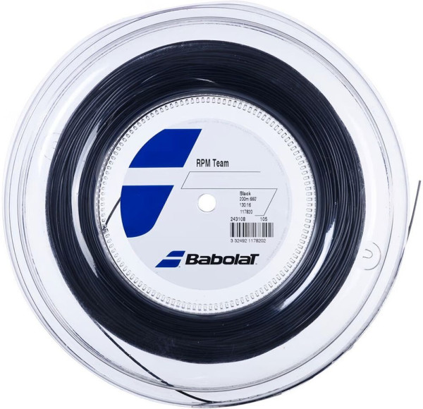 Babolat Sportartikel Tennissaite Rpm Team Black 1,25 Mm (200M) 19423