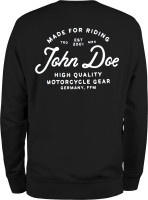 John Doe Sweater Lettering Black