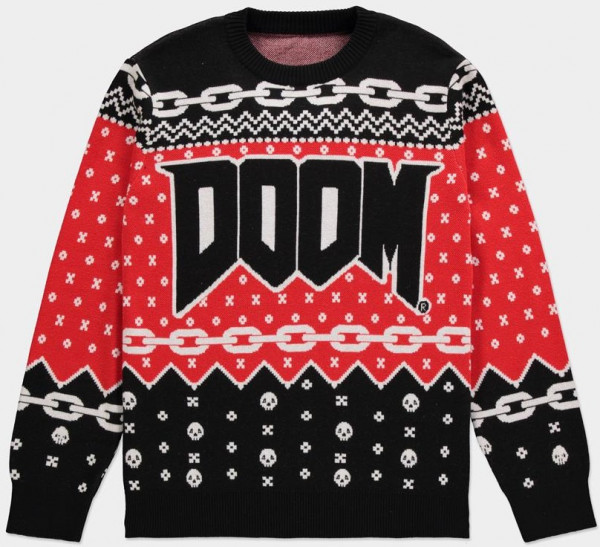Doom - Knitted Christmas Jumper Multicolor