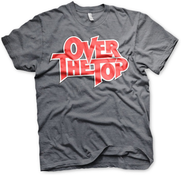 Over The Top Logo T-Shirt Dark-Heather