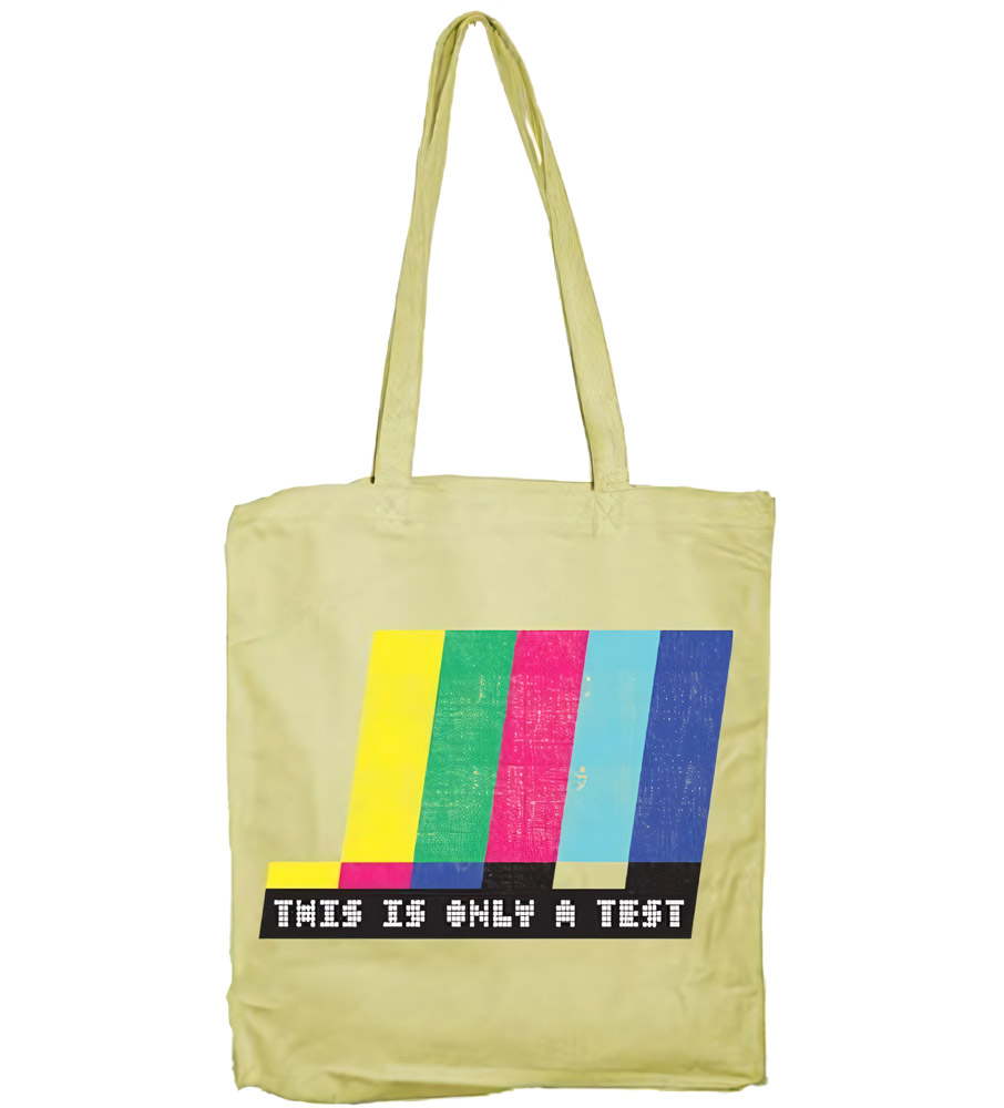 Hybris This Is Only A Test Tote Bag SH-4-13088-H1-9 - Herren / Unisex