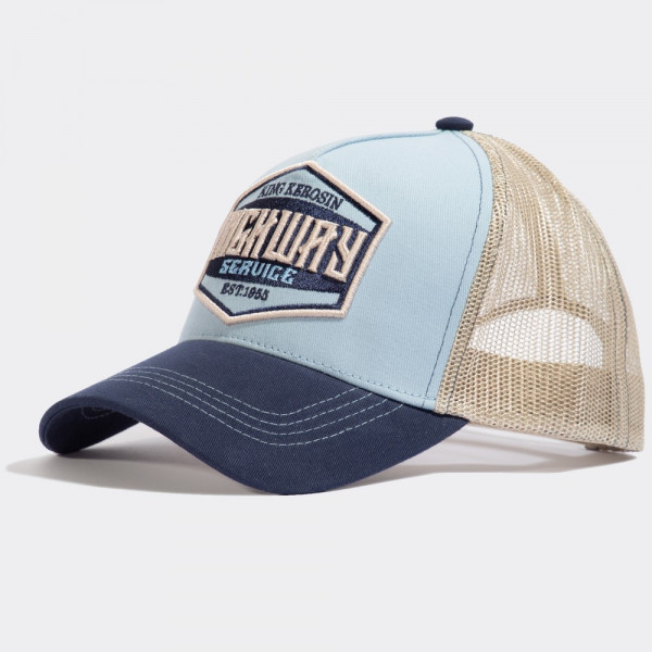 King Kerosin Trucker Cap 280322 Hellblau