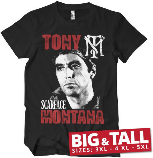 Scarface Tony Montana Big & Tall T-Shirt