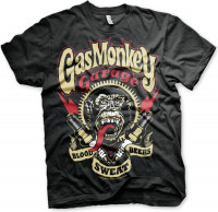 Gas Monkey Garage Spark Plugs T-Shirt Black