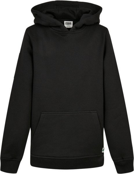 Urban Classics Jungen Sweatshirt Boys Organic Basic Hoody Black