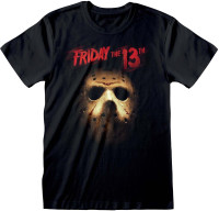 Friday The 13th - Mask T-Shirt Black Friday The 13th - Mask T-Shirt Black