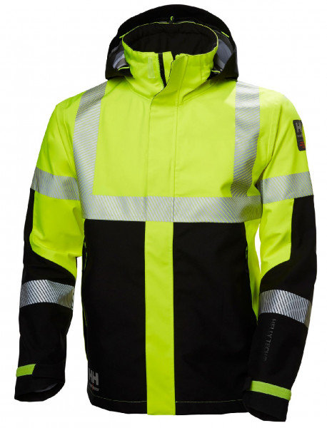 Helly Hansen Jacke 71172 Icu Shell Jacket 369 Yellow/Ebony