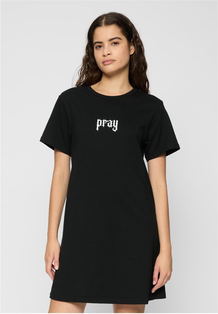 Miss Tee Damen Kleid Praying Hands Ladies Tee Dress MST112 - Damen