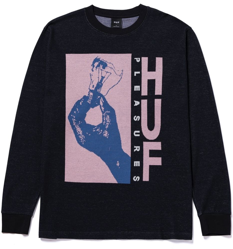 HUF Light Up Jacquard Longsleeve KN00381 - Herren / Unisex